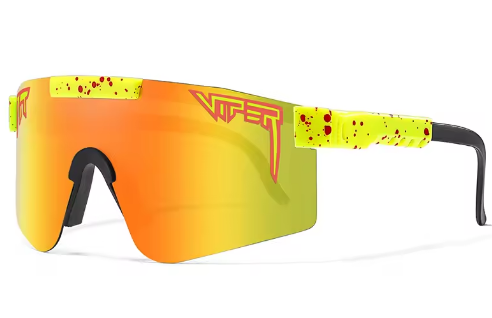 Lunettes de soleil Viper Jaune pour toutes vos soirées et journée en plein air