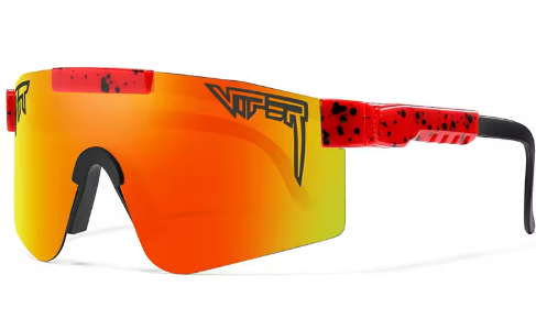 Lunettes de soleil Viper Orange et Rouge pour toutes vos soirées et journée en plein air