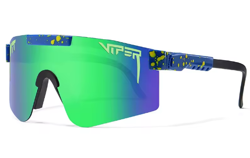 Lunettes de soleil Viper Bleu et Vert pour toutes vos soirées et journée en plein air